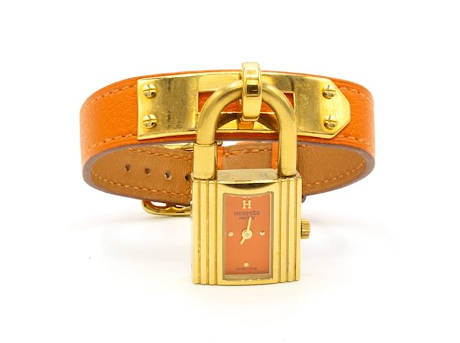 Relógio Kelly da Hermès Laranja 