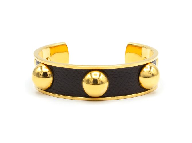 Bracciale bangle Hermès D'oro 
