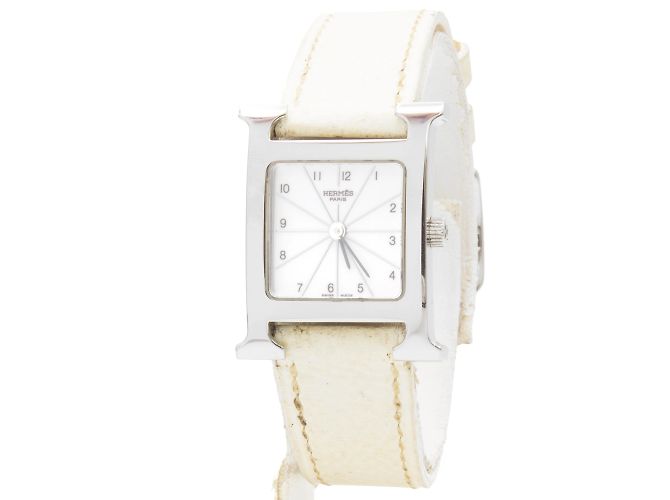 Relógio Hermès Heure H, modelo HH1.210. Prata
