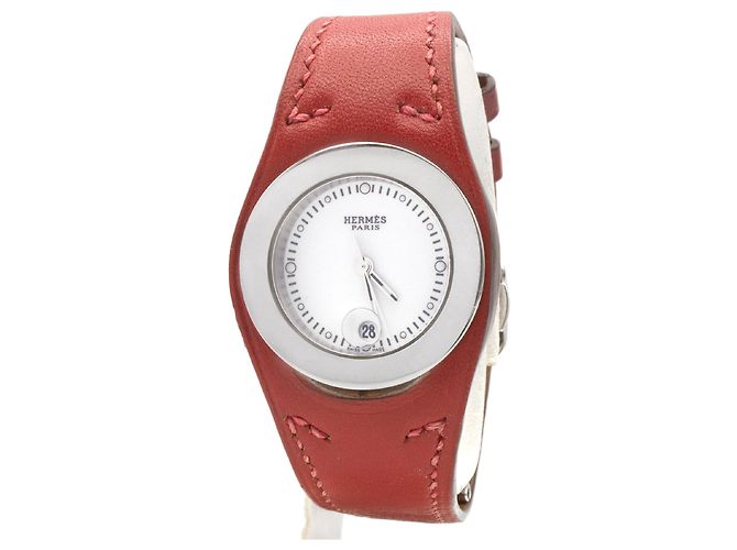 Relógio Harnais (HA3.210) da Hermès Vermelho