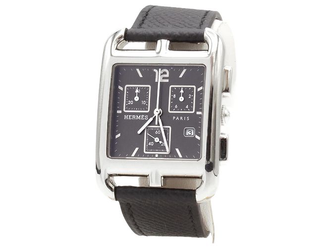 Relógio Hermès Cape Cod Chrono (CC1.910). Preto