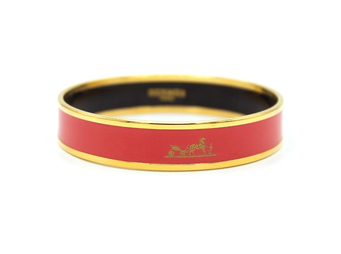 Pulseira "Calèche" da Hermès. Dourado