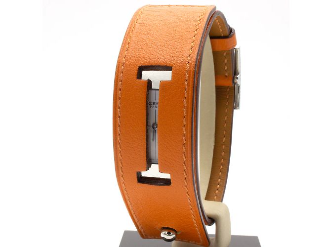 Relógio Hermès "Cherche Midi" (Modelo CM1.210). Laranja