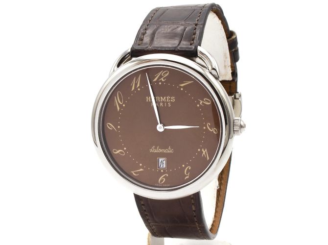 Relógio Hermès Arceau modelo AR4.810. Prata