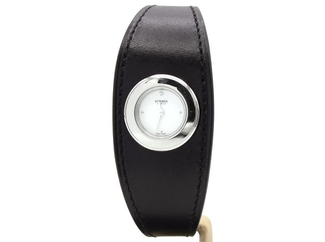 Trim Reloj Hermès Faubourg Manchette en acero (REF: FG2.110). Plata 