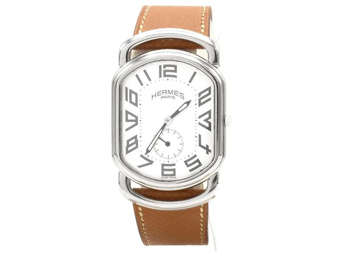 Reloj Hermès Rallye para hombres. Plata