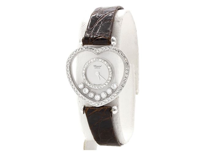 Chopard-Uhr, Happy Diamonds Kollektion Silber