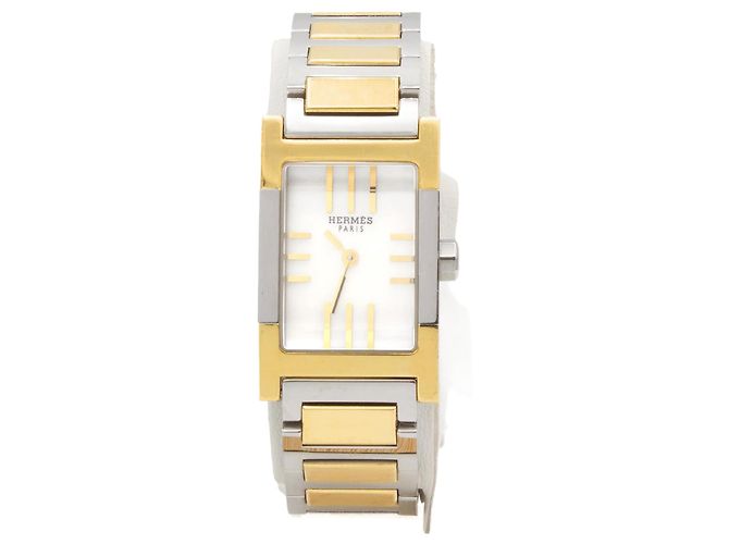 Muito bonito relógio Hermès Tandem. Dourado