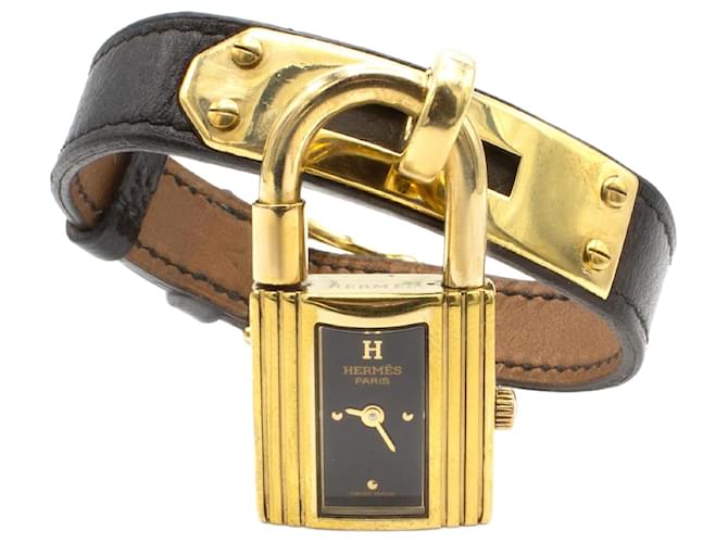 Kelly watch from Hermès. Golden 