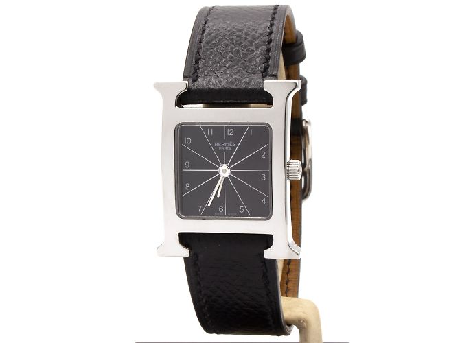 Relógio Hermès Heure H, modelo HH1.210. Preto