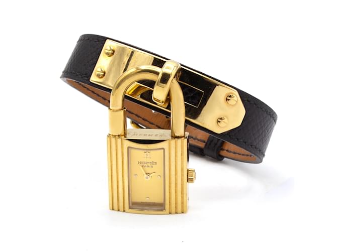 Kelly watch from Hermès. Golden 