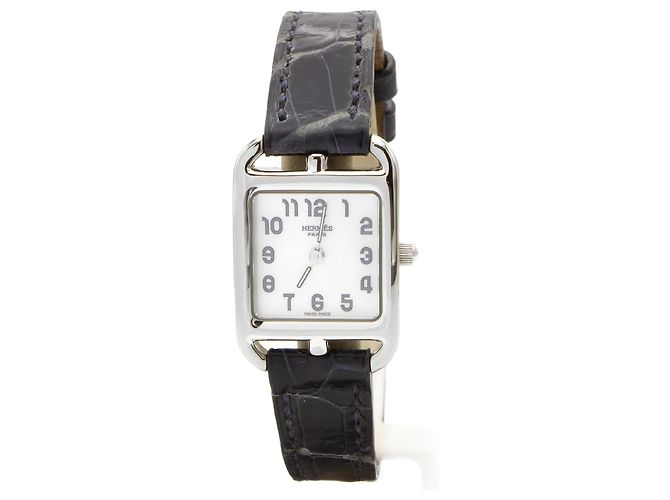 Reloj Hermès Cape Cod (modelo CC1.190). Plata