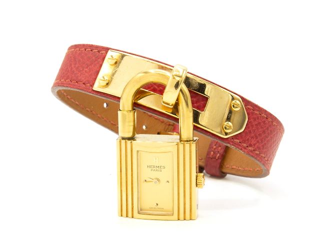 Relógio Kelly da Hermès Dourado