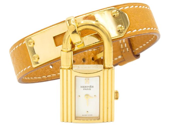 Relógio Kelly da Hermès Dourado