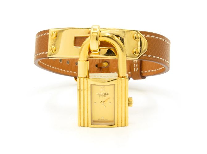 Reloj Kelly de Hermès Dorado 