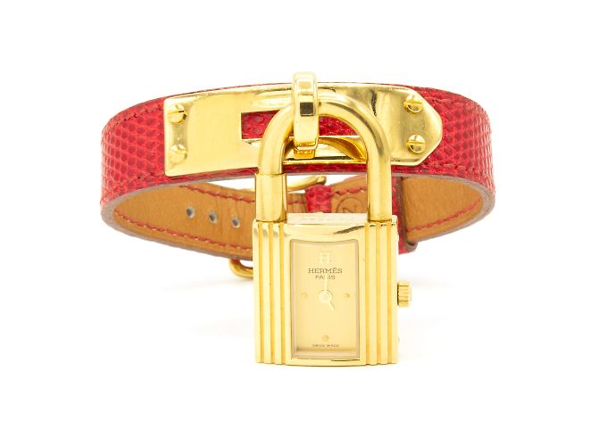 Relógio Kelly da Hermès Dourado