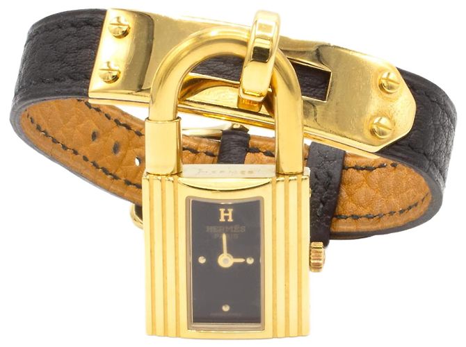 Kelly-Uhr von Hermès. Golden