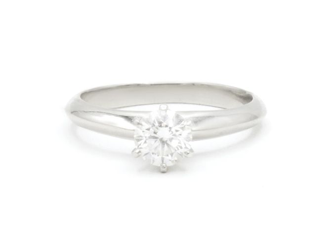 Verlobungsring von Tiffany & Co. Silber