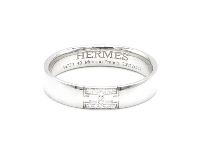 Ring Anillo de boda Hermès Ever Herakles Plata 