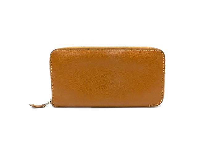 Hermès Azap wallet Epsom leather brown