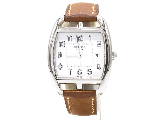 Relógio Hermès Cape Cod Tonneau (CT1.710). Prata 