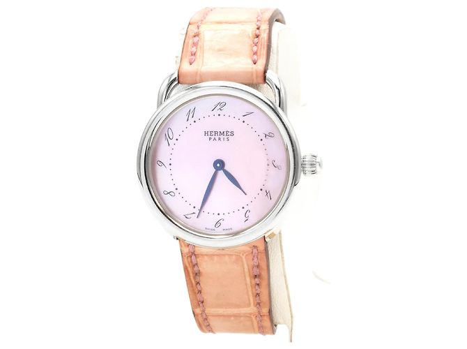 Arceau-Uhr von Hermès (Modell AR5.210) Silber 
