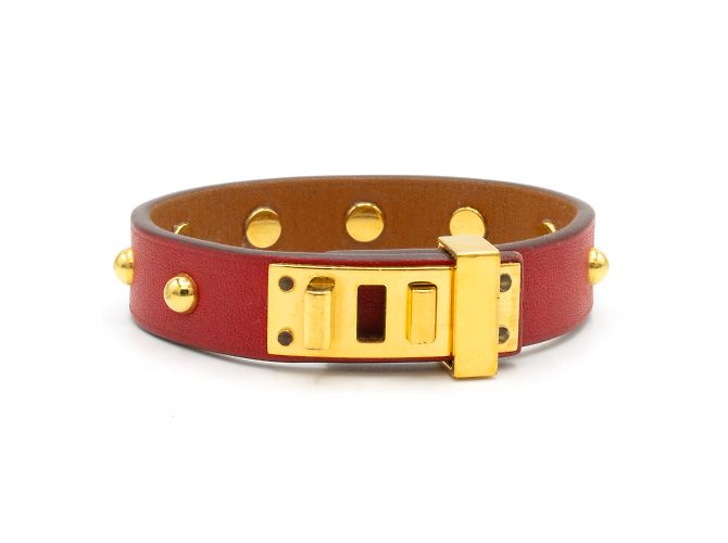 Médor Bela pulseira Hermès Vermelho 