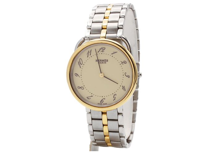 Hermès Relógio Hermes Arceau (AR4.720). Dourado