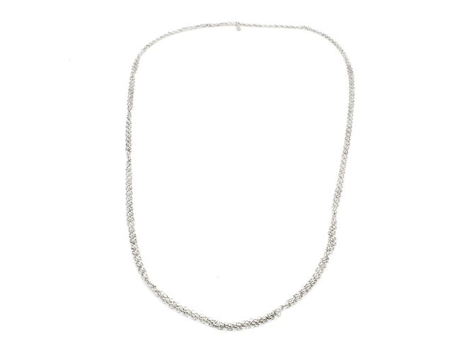 Collar de cadena triple de plata Tiffany & Co. Elsa Peretti