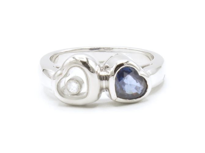 Anello Happy Diamonds di Chopard. Argento
