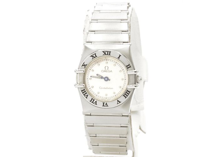 Relógio Omega Constellation. Prata