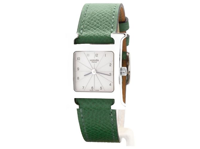Hermès Relógio H-Hour Hermes, modelo HH1.210. Prata 