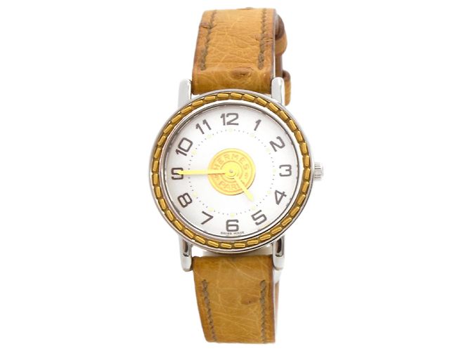 Reloj Sellier de Hermès. Plata 