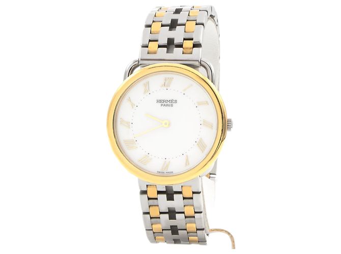 Relógio "Arceau" da Hermès. Dourado