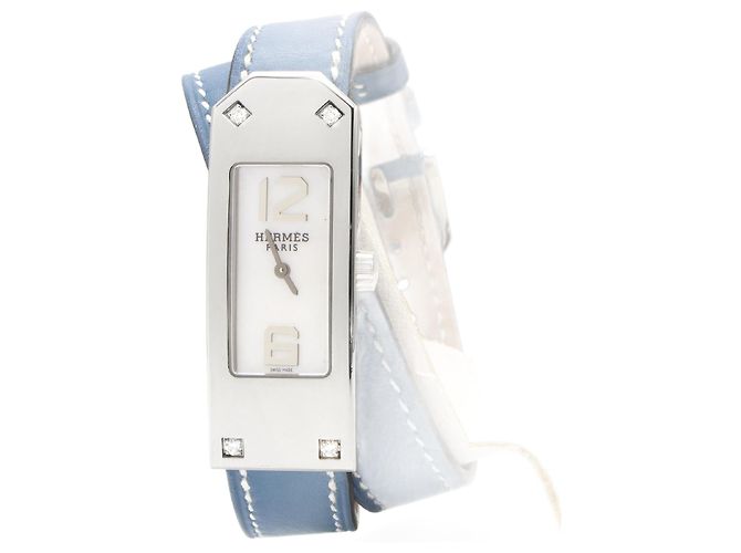 Relógio Hermès Kelly II (REF: KT1.230). Prata