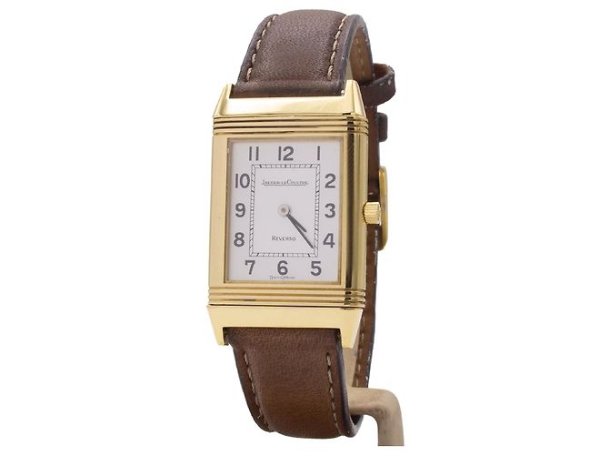 Montre Jaeger Lecoultre. Doré