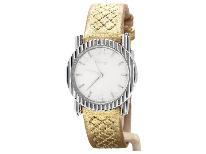 Poiray Ma Première Ma Seconde Uhr. Silber