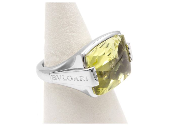 Bulgari Allegra ring. Silvery