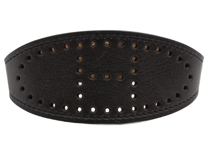 Pulsera Evelyne de Hermès. Negro 