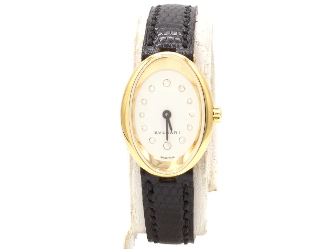 Reloj Bulgari Oval, modelo OV27G Dorado