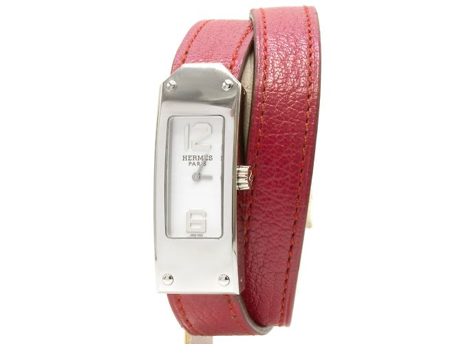 Reloj Hermès modelo Kelly II. Plata