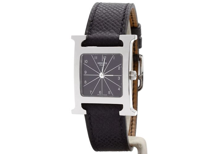 Relógio Hermès Heure H, modelo HH1.210. Prata