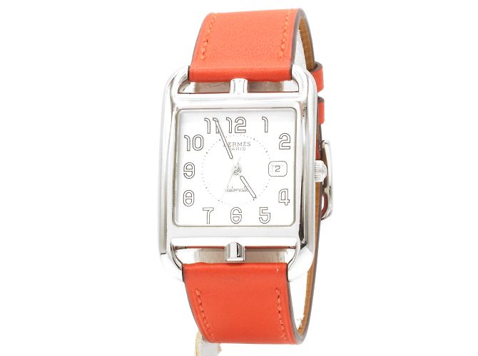 Reloj "Cape Cod" de Hermès. Plata