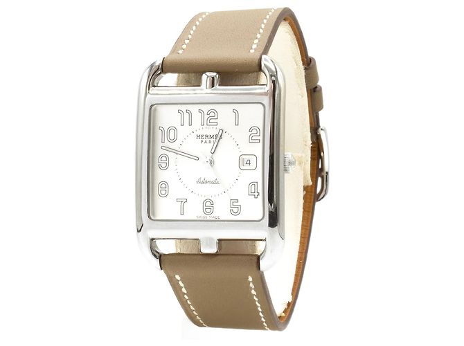 Reloj "Cape Cod" de Hermès. Plata