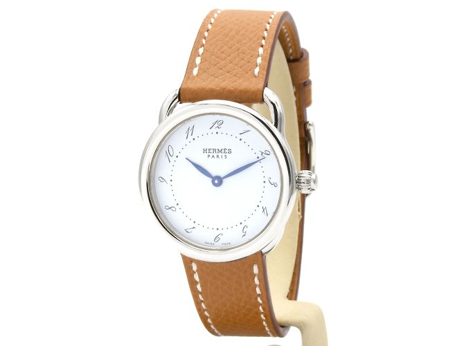 Reloj Arceau de Hermès (modelo AR5.210). Plata