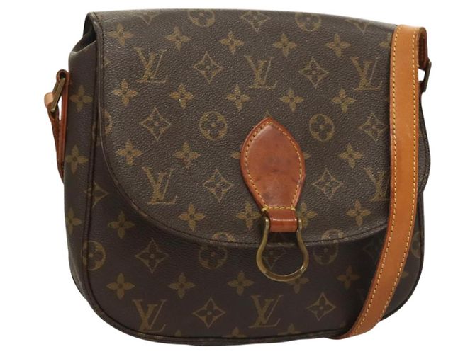 LOUIS VUITTON Bolsa de Hombro Monogram Saint Cloud GM M51242 LV Auth 128627 Monograma