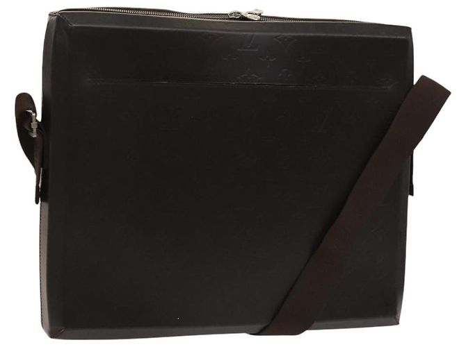 LOUIS VUITTON Borsa a Spalla in Pizzo Monogram Steve Marrone M46530 LV Auth ep9301