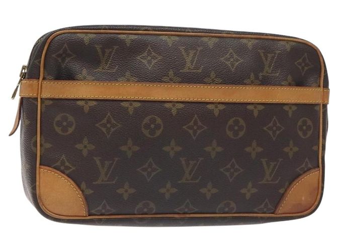 LOUIS VUITTON Clutch Compiegne 28 M51845 LV Auth BA3891 Monogramm