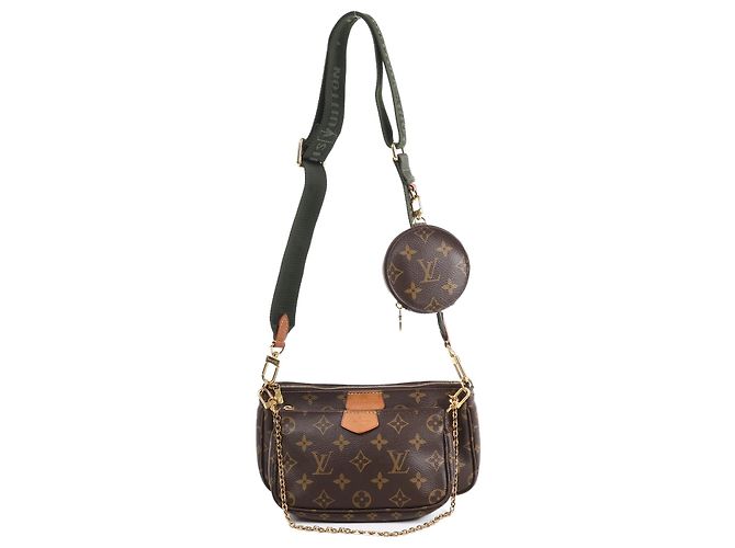Louis Vuitton Monogram Multi Pochette Accessoires Crossbody bag Brown