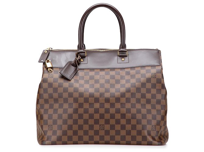 Louis Vuitton Marrone Damier Ebene Greenwich PM